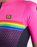 ALÉ Kurzarm Fahrradtrikot - BRIDGE LADY - Rosa