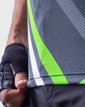 ALÉ Kurzarm Fahrradtrikot - ARROW MTB - Grau