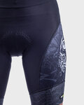 ALÉ Fahrradshorts ohne Träger - SKULL LADY - Schwarz
