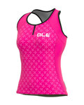ALÉ Ärmelloses Fahrradtrikot - HELIOS LADY - Rosa