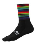 ALÉ Klassische Fahrradsocken - FLASH - Schwarz