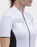 ALÉ Kurzarm Fahrradtrikot - COLOR BLOCK LADY - Weiß