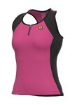 ALÉ Ärmelloses Fahrradtrikot - COLOR BLOCK LADY - Rosa/Schwarz