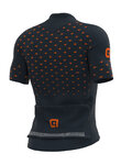 ALÉ Kurzarm Fahrradtrikot - STARS - Grau/Orange