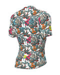 ALÉ Kurzarm Fahrradtrikot - PR-R TATTOO - Orange/Rosa/Schwarz/Weiß/Rot