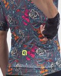 ALÉ Kurzarm Fahrradtrikot - PR-R TATTOO - Rot/Grau/Gelb/Orange/Rosa/Blau/Schwarz