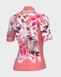 ALÉ Kurzarm Fahrradtrikot - PR-S GARDEN LADY - Rosa/bordeaux/Weiß