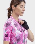 ALÉ Kurzarm Fahrradtrikot - PR-R AMAZZONIA LADY - Weiß/Rosa