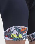 ALÉ Fahrradoverall - PR-R TATTOO LADY - Orange/Blau/Weiß/Schwarz/Rosa