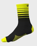 ALÉ Klassische Fahrradsocken - ONE - Schwarz/Gelb