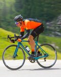 ALÉ Kurzarm Fahrradtrikot - KLIMA - Orange/Schwarz