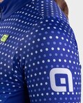 ALÉ Langarm Fahrradtrikot für den Winter - BULLET LADY WINTER - Blau