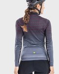 ALÉ Langarm Fahrradtrikot für den Winter - BULLET LADY WINTER - Schwarz