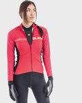 ALÉ Langarm Fahrradtrikot für den Winter - FUTURE RACE LADY WNT - Rosa