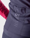 ALÉ Langarm Fahrradtrikot für den Winter - FUTURE RACE LADY WNT - Rosa