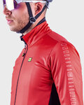 ALÉ Fahrrad-Thermojacke - FONDO WINTER - Schwarz/Rot