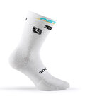GIORDANA Klassische Fahrradsocken - ASTANA 2019 FRC - Weiß