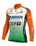 ALÉ Langarm Fahrradtrikot für den Winter - BARDIANI CSF 19 WNT - mehrfarbig