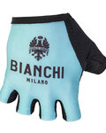 BIANCHI MILANO Fingerlose Fahrradhandschuhe - DIVOR - Hellblau/Schwarz