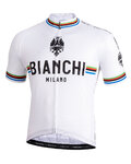 BIANCHI MILANO Kurzarm Fahrradtrikot - NEW PRIDE - Schwarz/Weiß