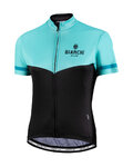 BIANCHI MILANO Kurzarm Fahrradtrikot - GINOSA LADY - Blau/Schwarz