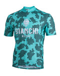 BIANCHI MILANO Kurzarm Fahrradtrikot - PRIOLO MTB - Blau