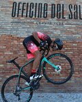 BIANCHI MILANO Kurzarm Fahrradtrikot - PEDASO - Rosa/Schwarz