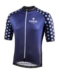 BIANCHI MILANO Kurzarm Fahrradtrikot - CEDRINO - Blau