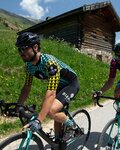 BIANCHI MILANO Kurzarm Fahrradtrikot - MASSARI - Gelb/Hellblau