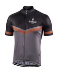 BIANCHI MILANO Kurzarm Fahrradtrikot - OLLASTU - Schwarz/Grau