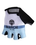 BIANCHI MILANO Fingerlose Fahrradhandschuhe - ENAS - Weiß/Hellblau