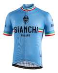 BIANCHI MILANO Kurzarm Fahrradtrikot - ISALLE - Blau