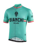 BIANCHI MILANO Kurzarm Fahrradtrikot - ISALLE - Blau