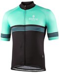 BIANCHI MILANO Kurzarm Fahrradtrikot - PRIZZI - Grün/Schwarz