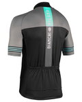 BIANCHI MILANO Kurzarm Fahrradtrikot - PRIZZI - Schwarz/Grau