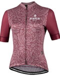 BIANCHI MILANO Kurzarm Fahrradtrikot - SOSIO LADY - Lila