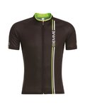 Kurzarm Fahrradtrikot - BLADE  - Schwarz/Grün