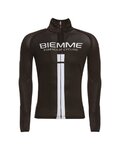 Langarm Fahrradtrikot für den Winter - JAMPA™ 2.0 WINTER - Schwarz/Weiß