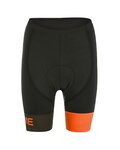 Fahrradshorts ohne Träger - LEGEND 19 LADY - Schwarz/Orange