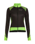 BIEMME Langarm Fahrradtrikot für den Winter - SHARP LADY WINTER - Schwarz/Grün