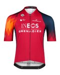 BIORACER Kurzarm Fahrradtrikot - INEOS GRENADIERS 2023 ICON RACE - Blau/Rot