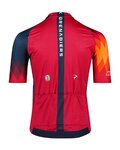 BIORACER Kurzarm Fahrradtrikot - INEOS GRENADIERS 2023 ICON RACE - Blau/Rot