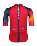 BIORACER Kurzarm Fahrradtrikot - INEOS GRENADIERS 2023 EPIC RACE - Rot/Blau