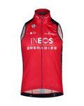 BIORACER Fahrradweste - INEOS GRENADIERS 2023 ICON RACE WIND - Blau/Rot