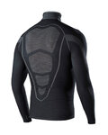 BIOTEX Langarm Fahrrad-Shirt - POWERFLEX WARM - Schwarz