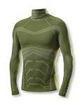 BIOTEX Langarm Fahrrad-Shirt - POWERFLEX WARM - Grün