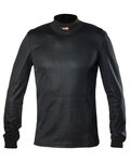 BIOTEX Langarm Fahrrad-Shirt - WINDPROOF - Schwarz