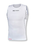 BIOTEX Ärmelloses Fahrrad-Shirt - SEAMLESS - Weiß