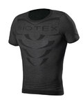 BIOTEX Kurzarm Fahrrad-Shirt - BIOFLEX WARM - Schwarz