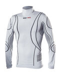BIOTEX Langarm Fahrrad-Shirt - TURTLENECK - Grau